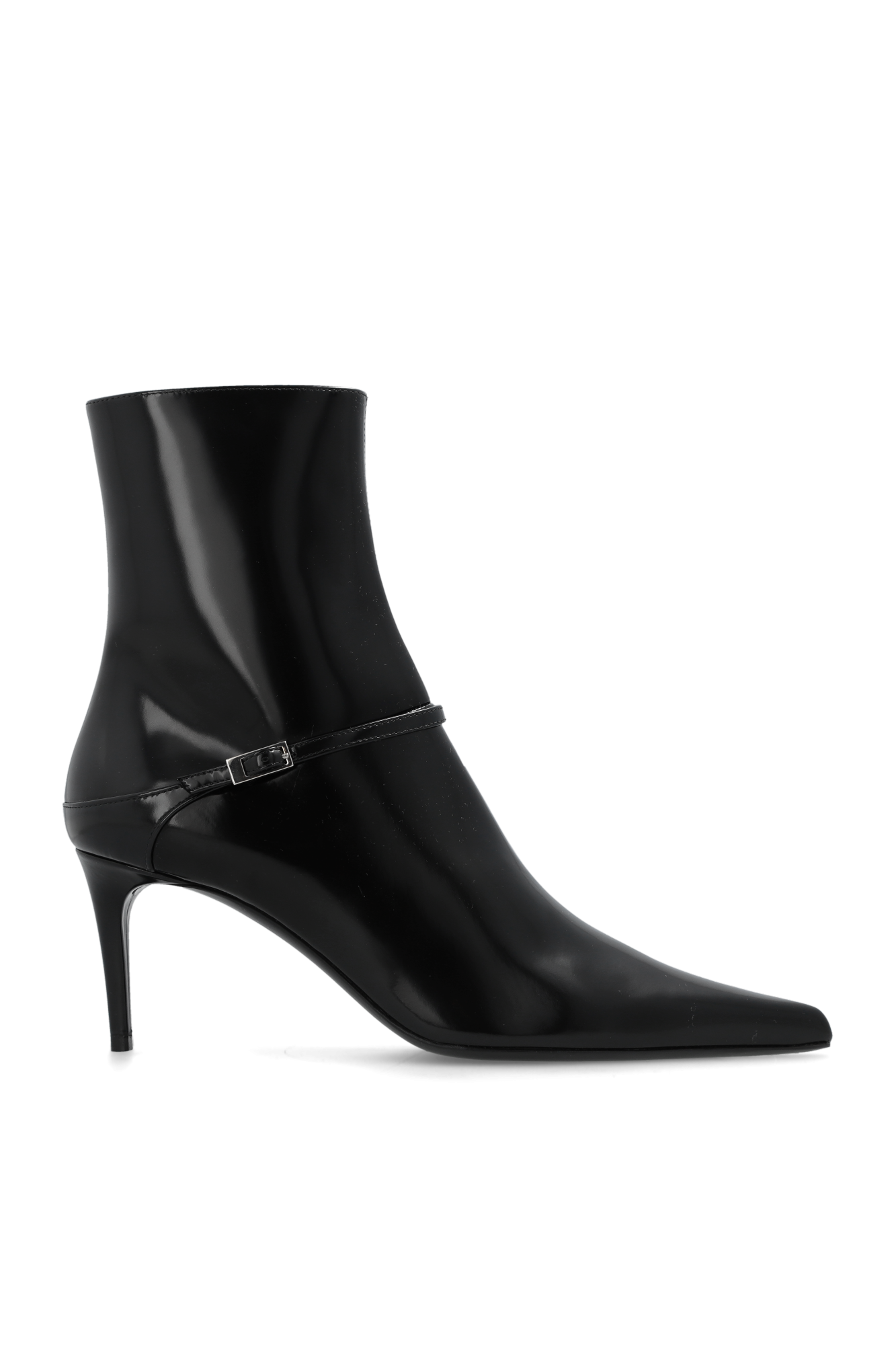 Black 'Vendome' heeled ankle boots Saint Laurent